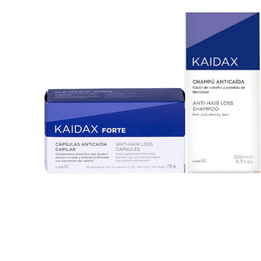 Kaidax Pack Kaidax Forte + Champô 200 Ml 50%.