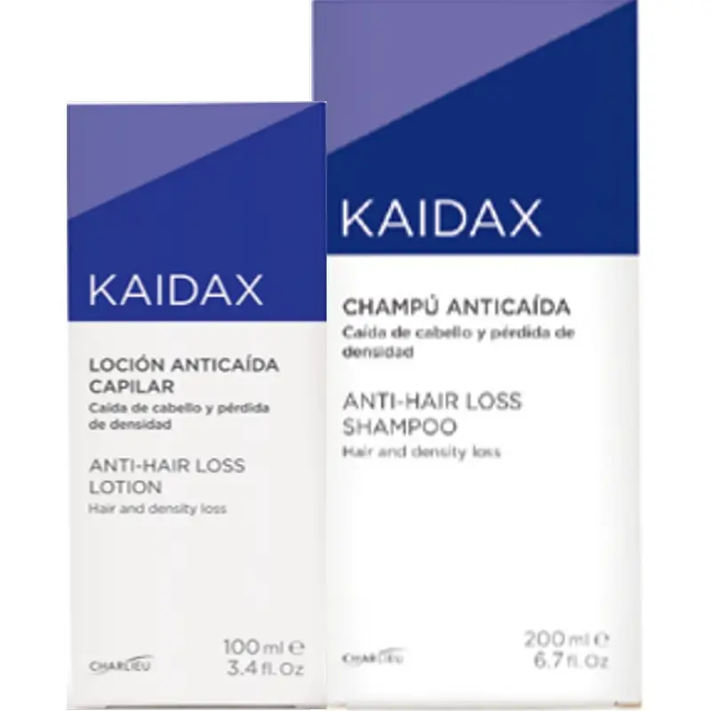Kaidax Pack Kaidax Loção + Champô 200 Ml 50%.
