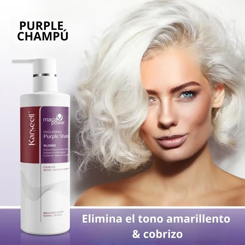 Karseell Champô Cabelo Púrpura , 500 ml
