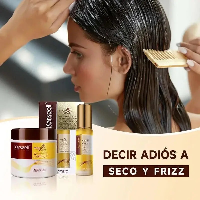 Karseell Pack Máscara e Óleo Capilar , 550 ml