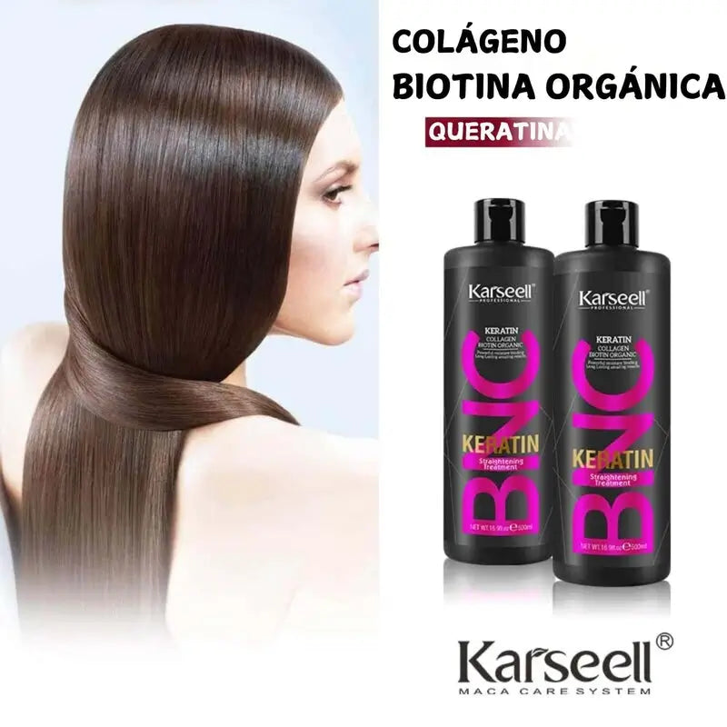 Karseell Keratin Hair Straightener White , 500 ml