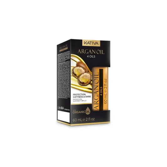 Kativa Óleo de Argan Óleo Capilar 4 Óleos X 60 Ml , 60 ml