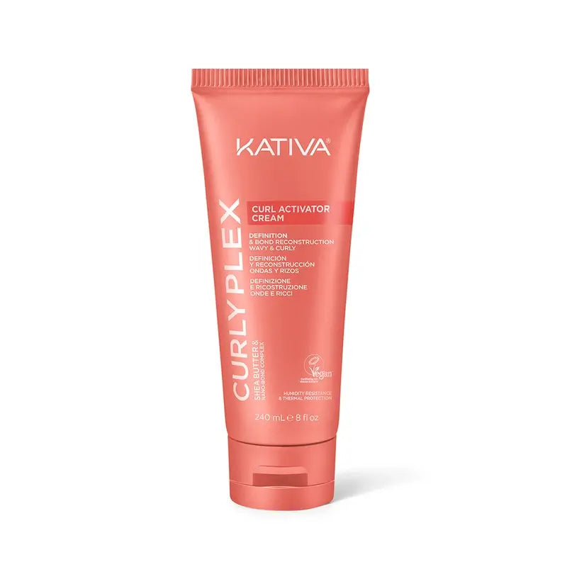Kativa Curly Plex Creme Ativador de Cachos , 240 ml