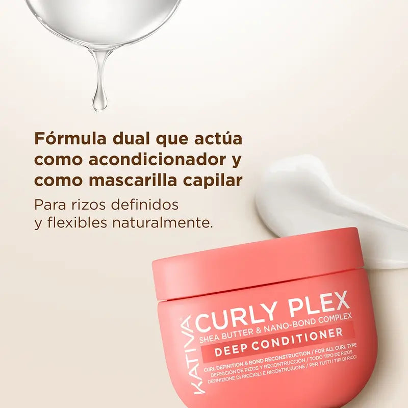 Kativa Curly Plex Condicionador Profundo , 450 ml