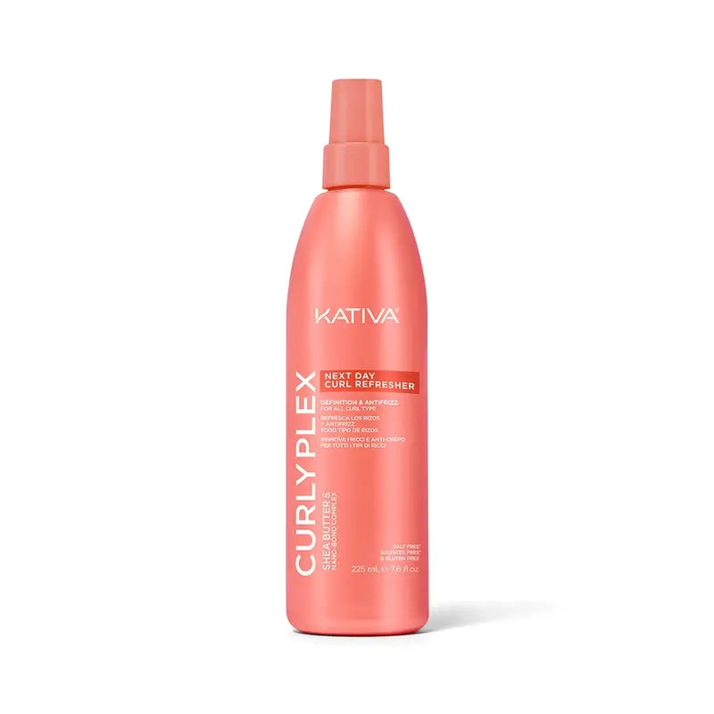 Kativa Curly Plex Refrescante de Cachos do Dia Seguinte , 225 ml