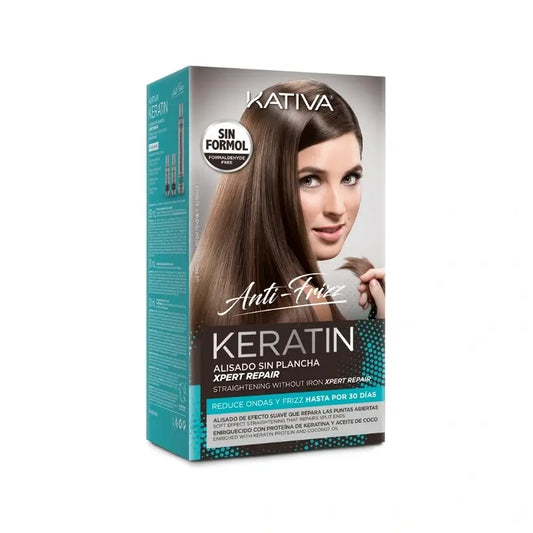 Kativa Keratin Straightening Without Iron Xpert Repair , 1 embalagem