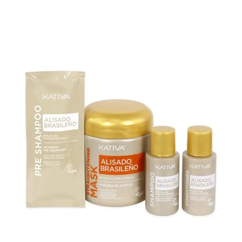 Kativa Keratin Straightening Kit com Ácido Hialurónico