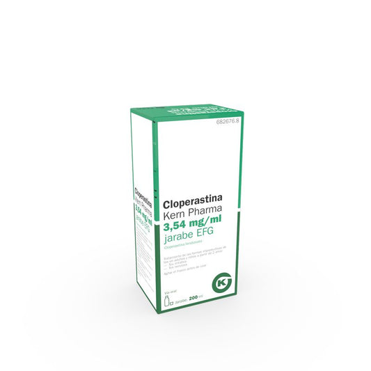 Kern Pharma Cloperastina 3,54 mg/ml Xarope 1 frasco, 200 ml