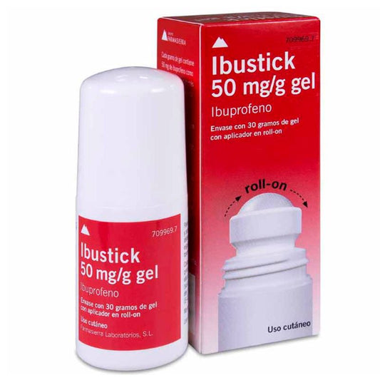 Ibustick Roll On 50 mg/g Gel 30 gr