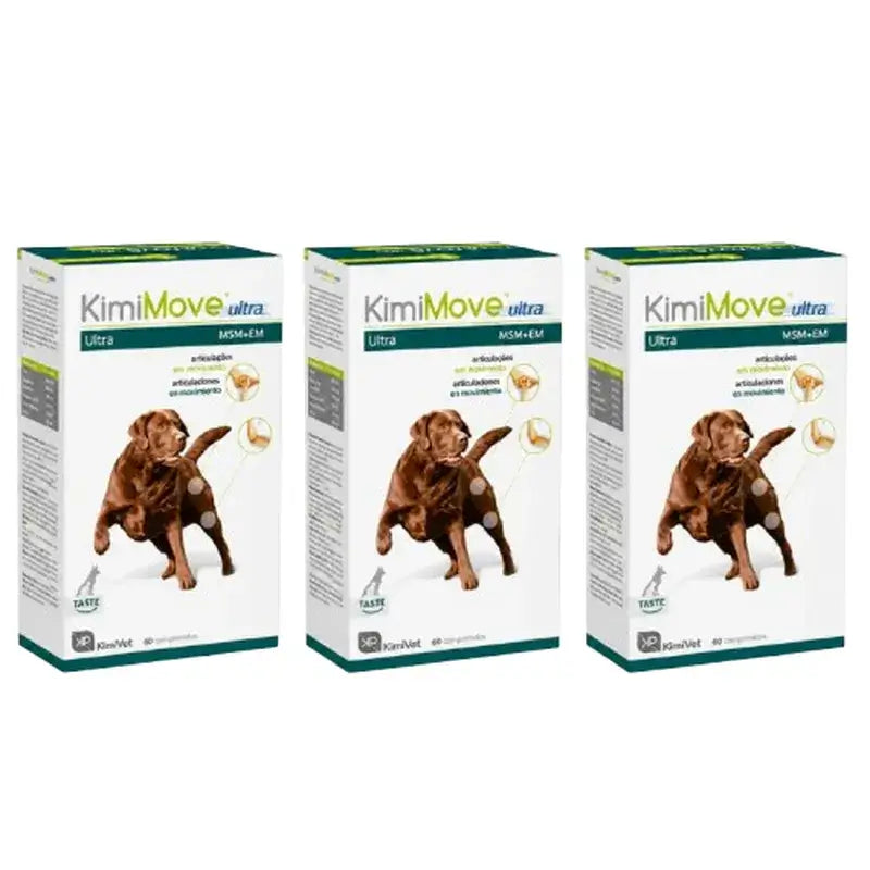Kimimove Ultra, Embalagem 3 x 60 comprimidos