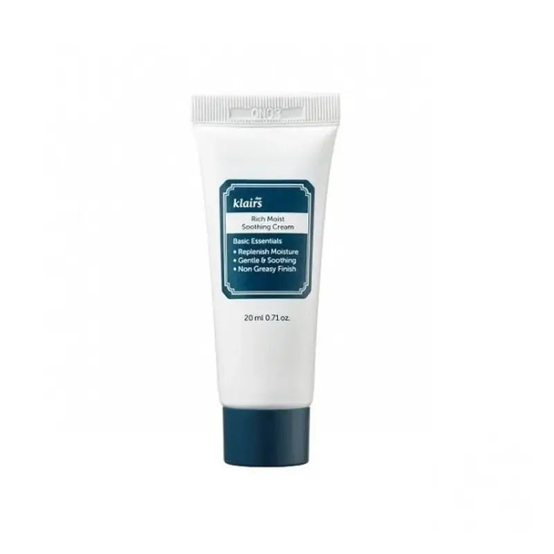 Klairs Rich Moist Soothing Creme Suavizante , 20 gr