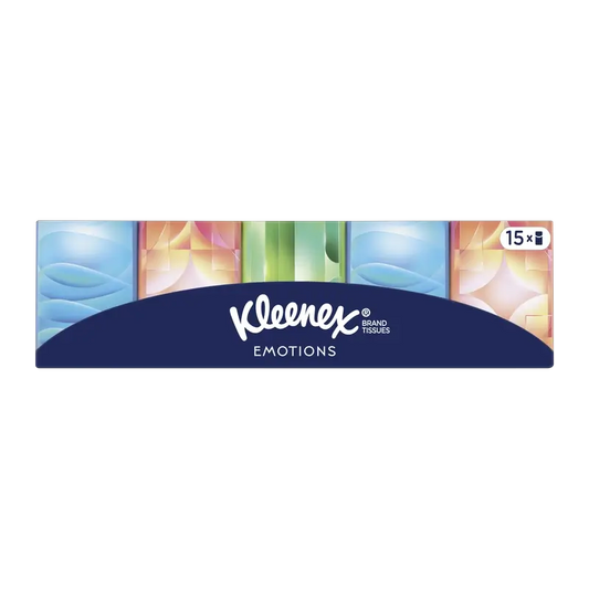 Lenços de bolso da coleção Kleenex, 15 unid.