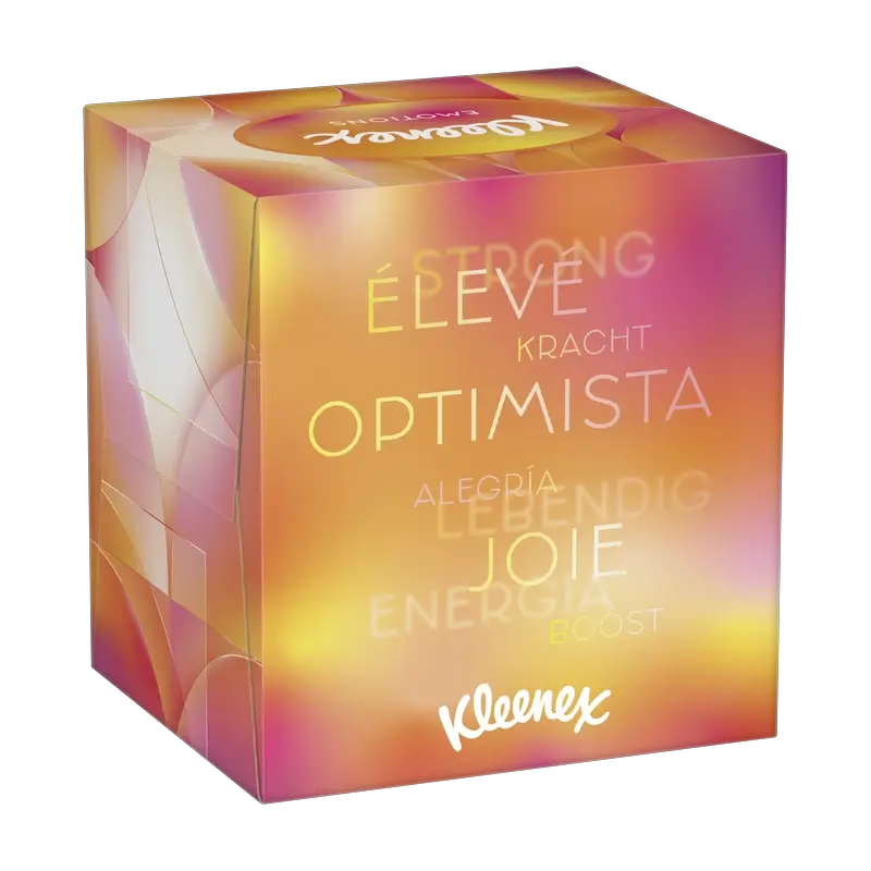 Kleenex Cube Collection Lenços faciais , 48 pcs.