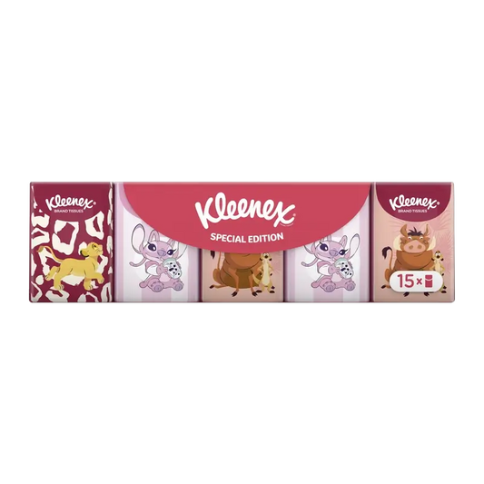 Kleenex Disney Tissue Pocket , 15 unid.