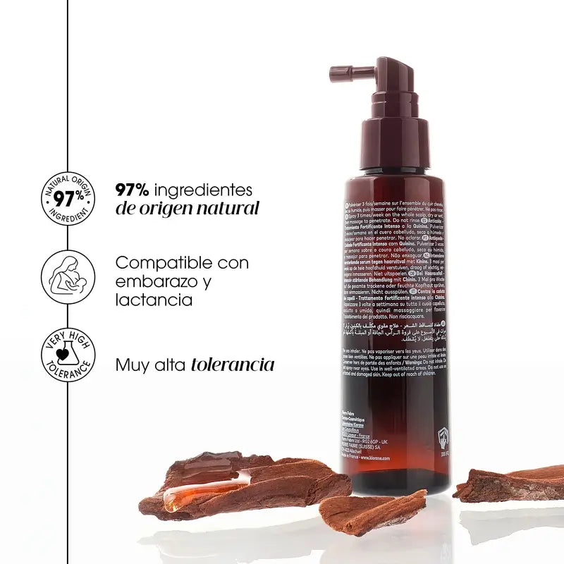 Klorane Sérum de tratamento anti-queda de cabelo com quinino, 100 ml