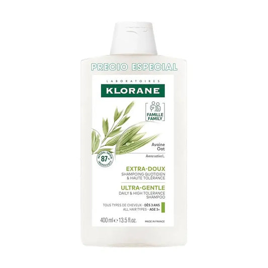 Shampoo de Leite de Aveia Klorane, 400ml