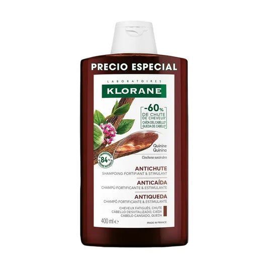 Klorane Organic Quinine & Edelweiss Shampoo, 400 ml