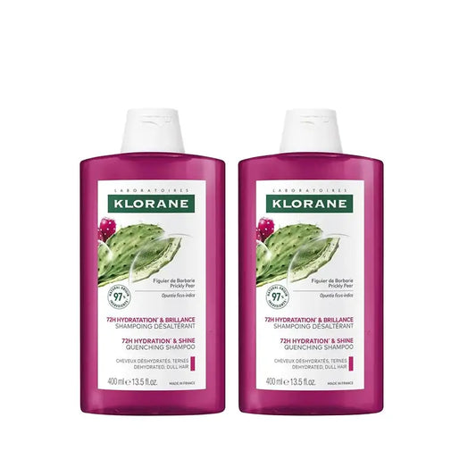 Klorane Barbaria Fig Shampoo, 2X400 Ml