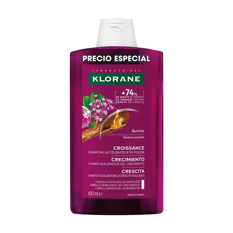Champô Klorane Growth Growth Accelerator, 400 ml