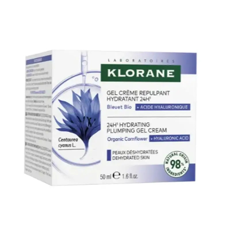 Klorane Gel Creme Com Água de Centáurea, 50 ml