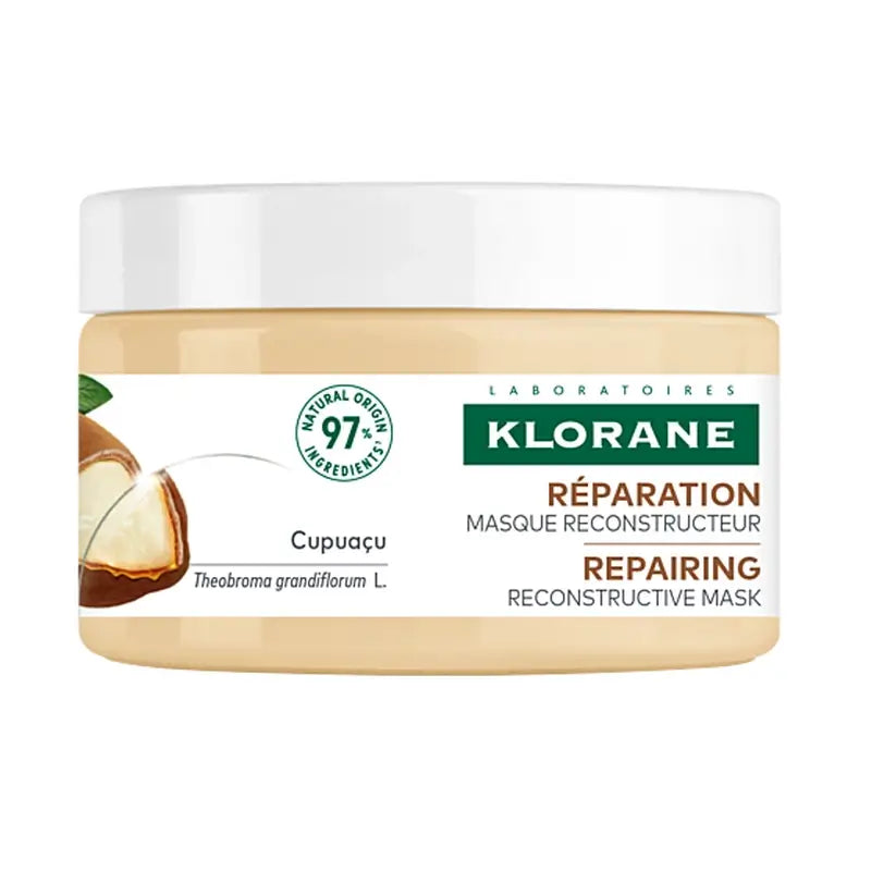 Klorane Cupuazu Máscara Reparadora e Reestruturante, 250 ml