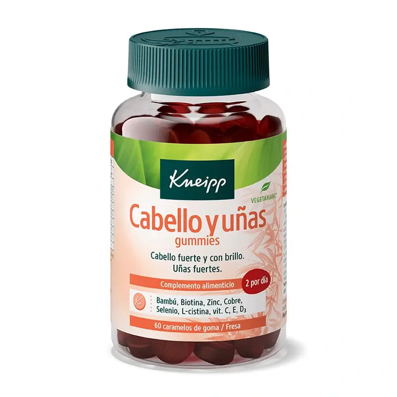 Kneipp Hair & Nails Gummies , 60 unidades