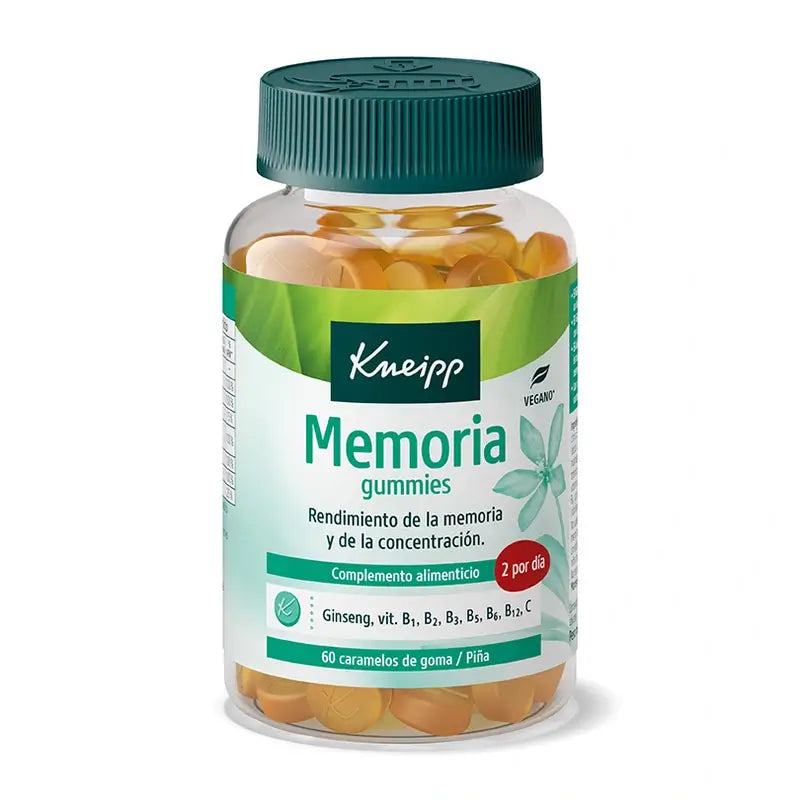 Kneipp Memory Gummies , 60 unidades