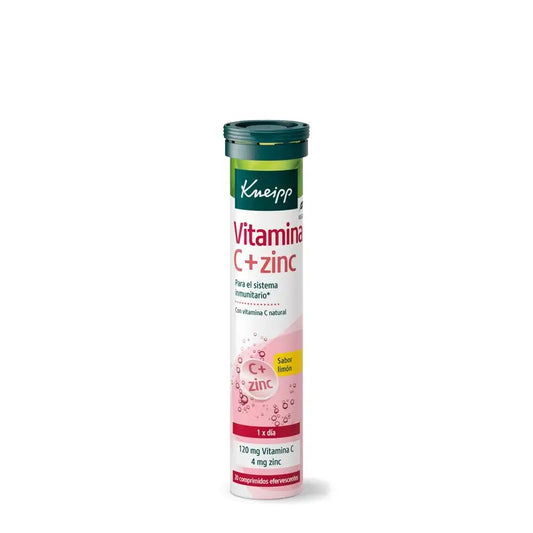 Kneipp Vitamina C + Zinco , 20 cápsulas