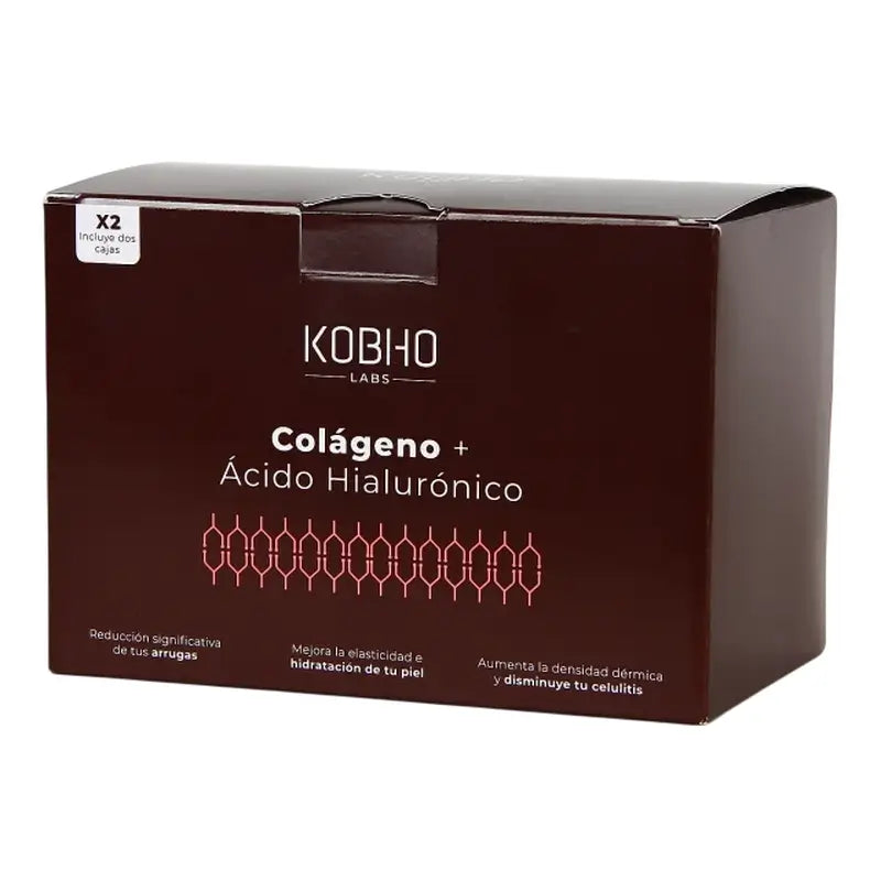 Kobho Labs Colagénio + Ácido Hialurónico Duplo