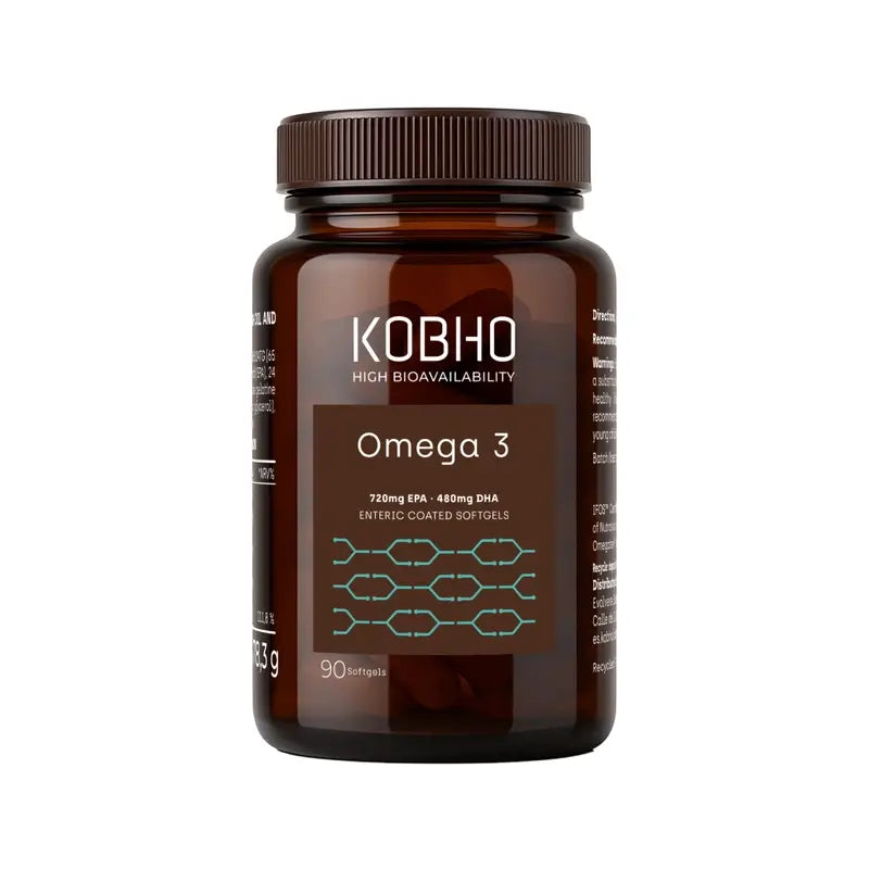 Kobho Labs Omega-3 Xl, 90 cápsulas de gelatina mole