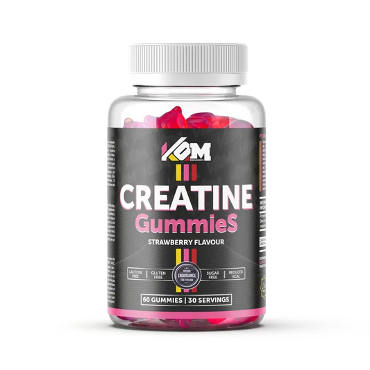Kom Endurance Creatine Sports Nutrition , 60 gomas de creatina sabor morango