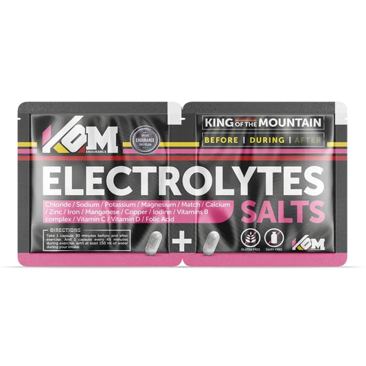 Kom Endurance Hydration Sports Nutrition , duplo de duas cápsulas de electrólitos