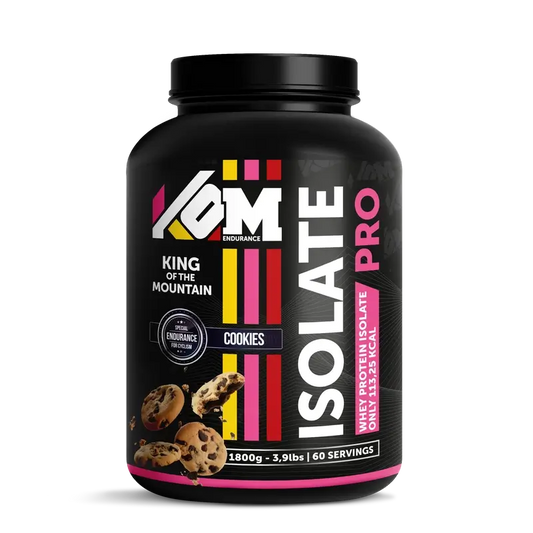 Kom Endurance Proteins Sports Nutrition, lata de 1,8kg de proteína isolada 1,8kg sabor bolachas