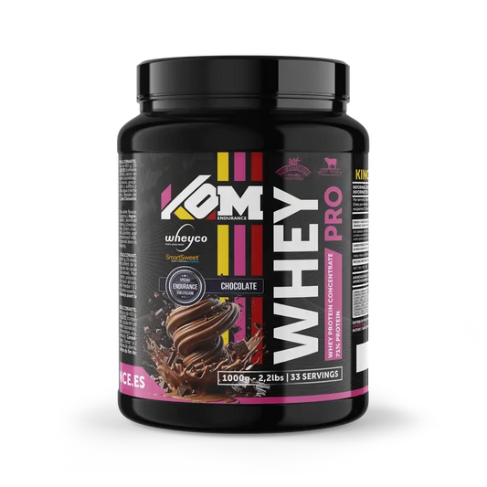 Kom Endurance Proteins Sports Nutrition , 1kg de proteína de soro de leite com sabor a chocolate