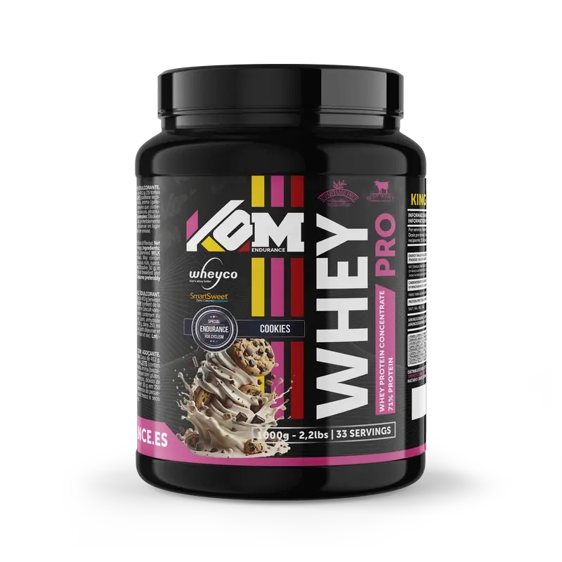 Kom Endurance Proteins Sports Nutrition , proteína de soro de leite 1kg lata sabor biscoitos