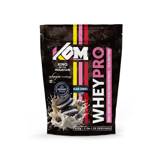 Kom Endurance Proteins Sports Nutrition , saqueta de proteína de soro de leite 453 g sabor oreo