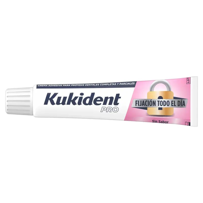Kukident Quadruple Pro Creme Adesivo Completo para Dentaduras, Neutro 4 x 70 Gr