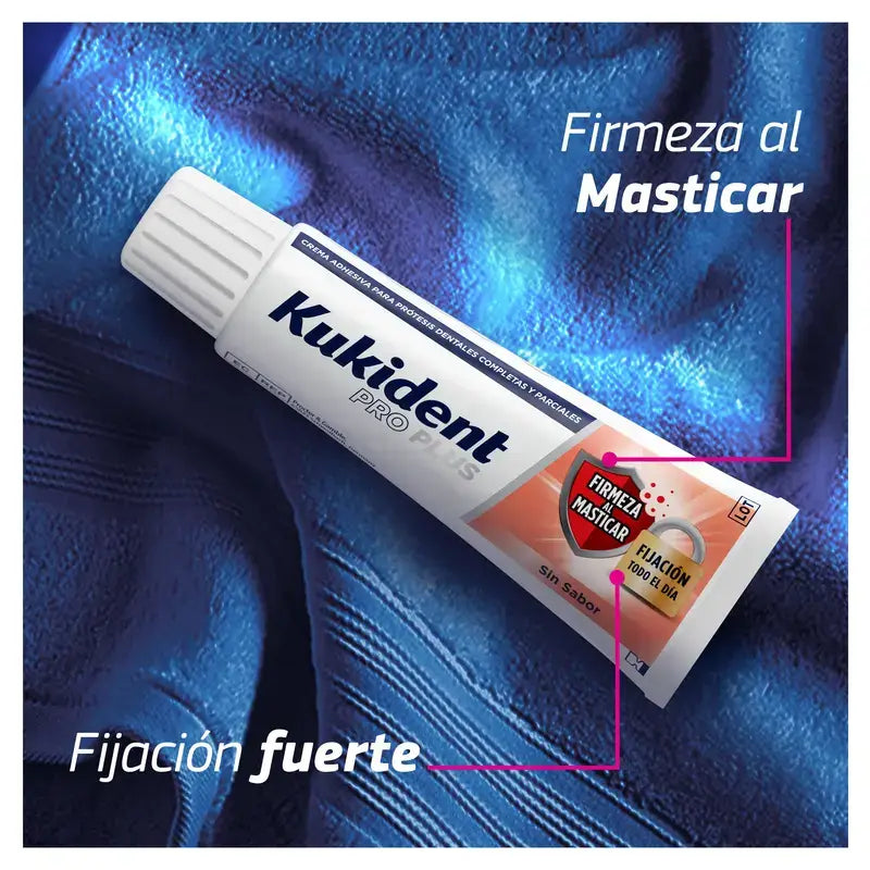 Kukident Quadruple Pro Plus Firmeza ao Mastigar, 4 x 57 Gr