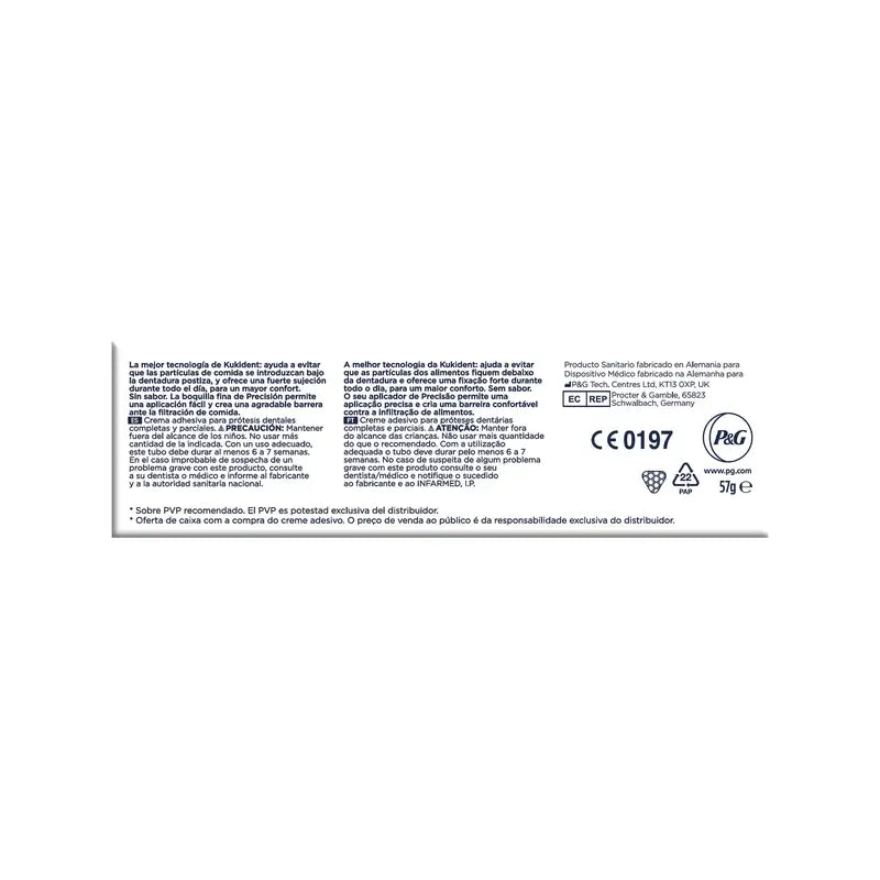 Kukident Pro Ultimate, caixa de oferta