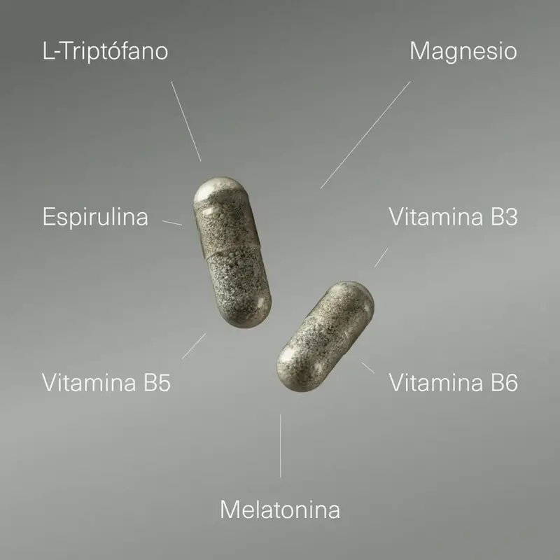 Aldous Labs L-Tryptophan Premium Melatonina 1,78 mg Magnésio, 200 cápsulas vegetarianas