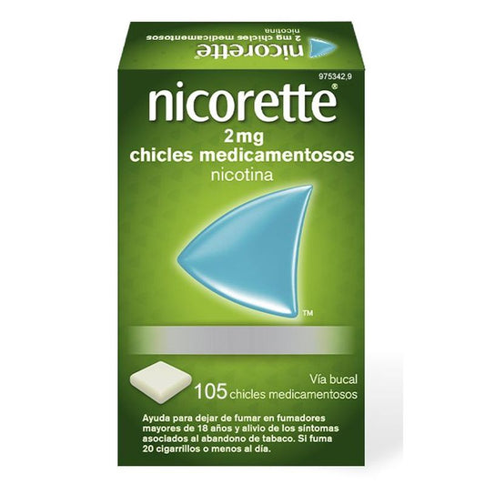 Nicorette 2 mg 105 Goma de mascar