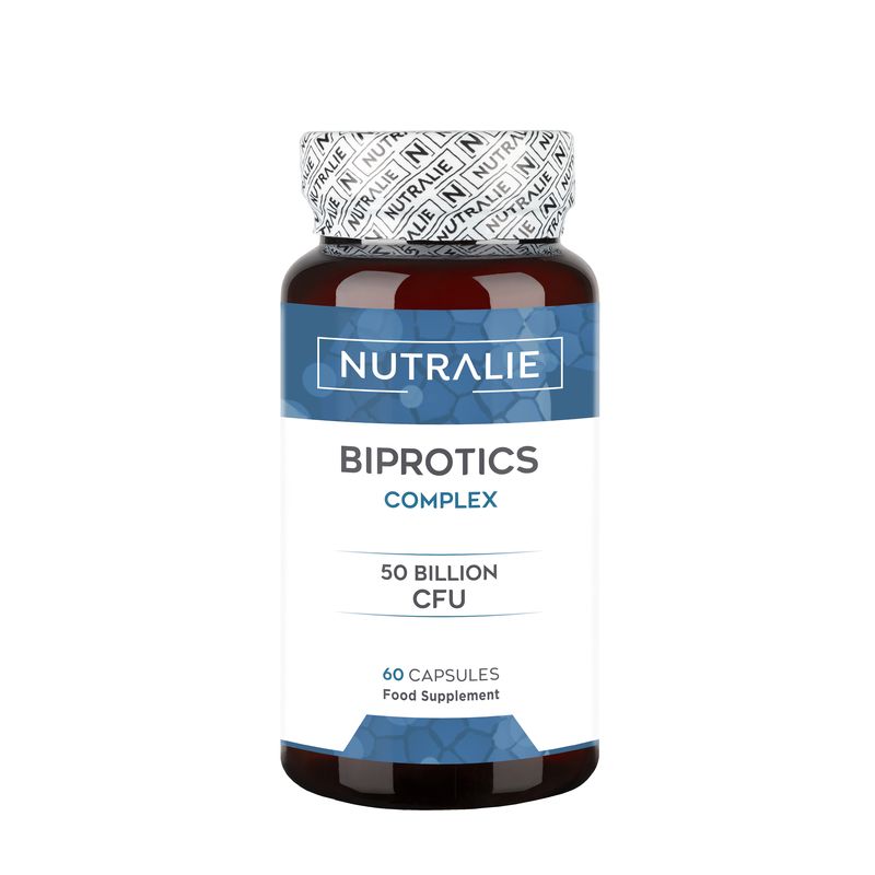Nutralie Intestinal Probiotics 10 Biprotics Strains, 60 cápsulas