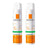 La Roche-Posay Anthelios Facial Mist Pack SPF 50 Protetor solar Rosto Pele Sensível, 2X75 ml