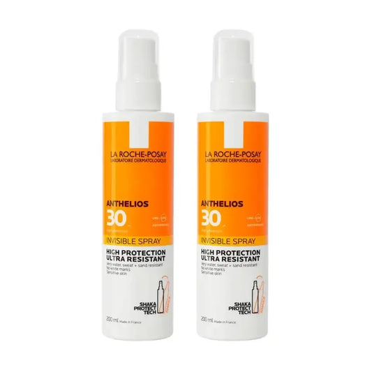 La Roche Posay Anthelios Spray Invisível Spf 30, 2X200 Ml