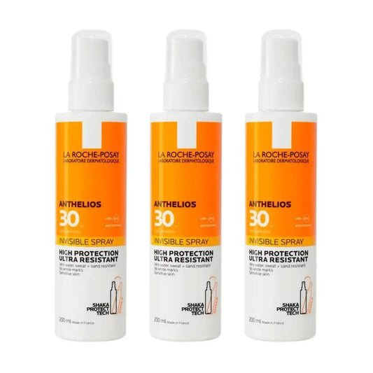 La Roche Posay Anthelios Spray Invisível Spf 30, 3X200 Ml