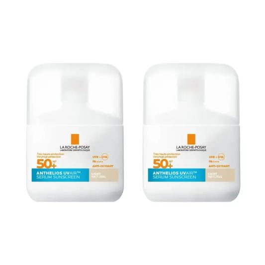 La Roche Posay Anthelios Uvair Sun Serum Spf50+ Tinted Light , 2X50 Ml