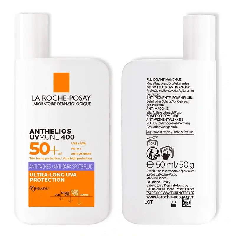 La Roche Posay Anthelios Uvmune 400 Fluido Anti-Blemish Spf50+ , 50 ml