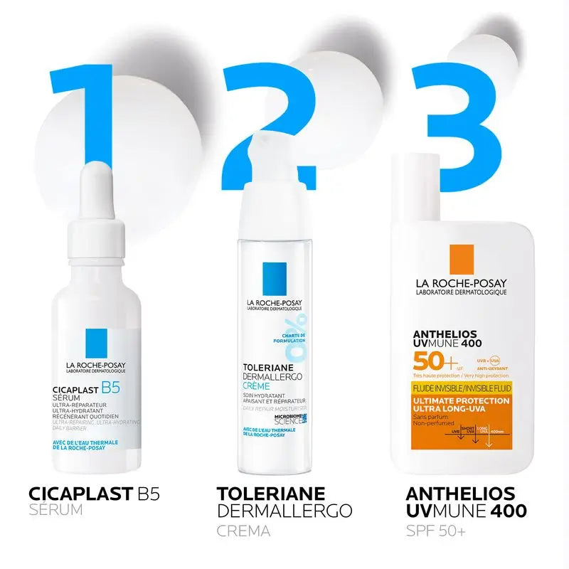 La Roche Posay Cicaplast B5 Serum, 10% Vitamina B5. Reparação e hidratação. Proteção diária. 30 ml