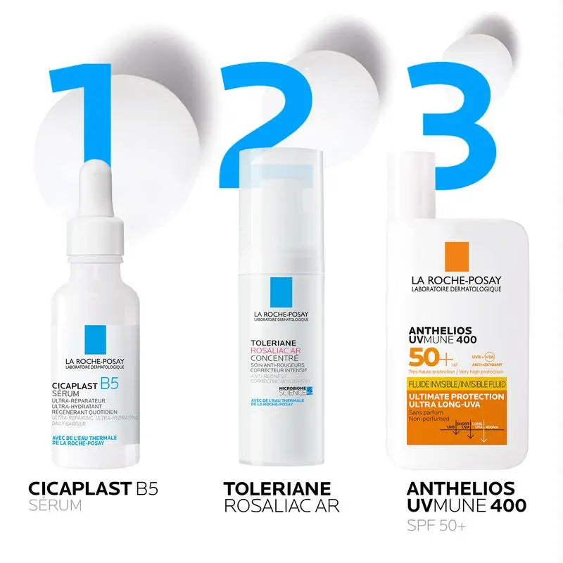 La Roche Posay Cicaplast B5 Serum, 10% Vitamina B5. Reparação e hidratação. Proteção diária. 30 ml