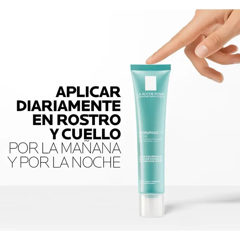 La Roche Posay Hydraphase HA Creme Hidratante Rico, 40 ml